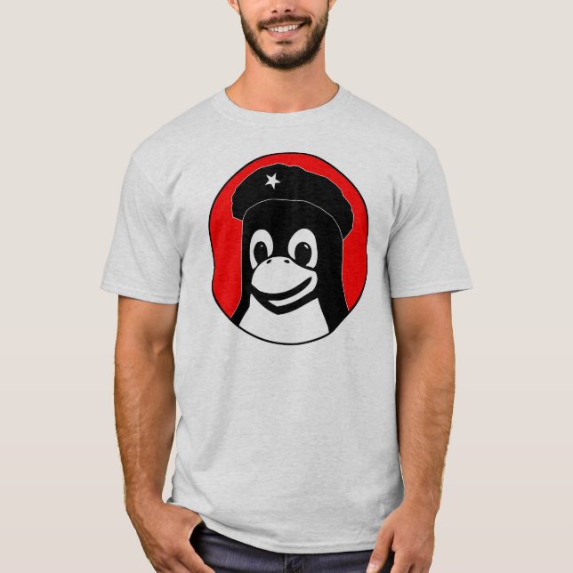 Camiseta Tux Guevara (luz) (Anverso)