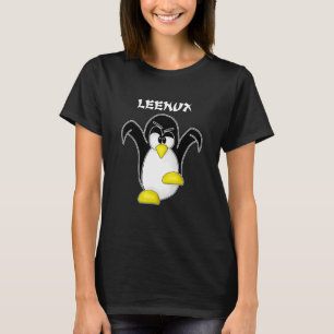 Camiseta Tux Linux Leenux Pingüino Nerd Computadora Freak H