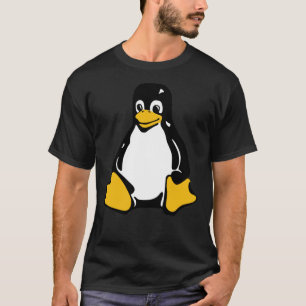 Camiseta Tux Mascot T-Shirt Pingüin Linux Logo Classic T-S