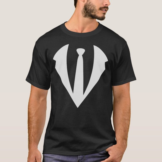 Camiseta Tuxedo (Anverso)