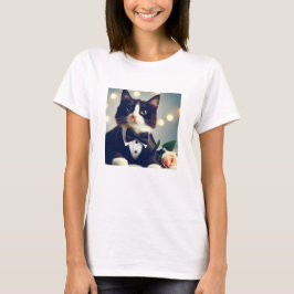 Camiseta Tuxedo Cat