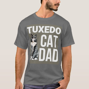 CAMISETA TUXEDO CAT DAD 