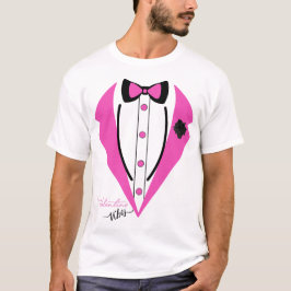 Camiseta Tuxedo gracioso El día de San Valentín de disfrace