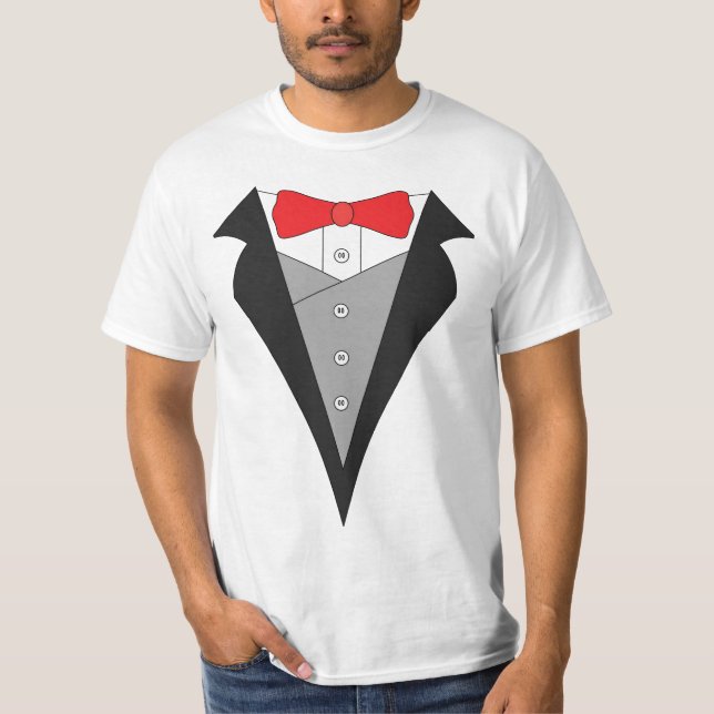 Camiseta Tuxedo Tee 3 (Anverso)