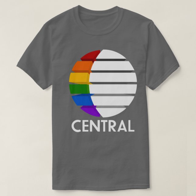 Camiseta tv central (Diseño del anverso)