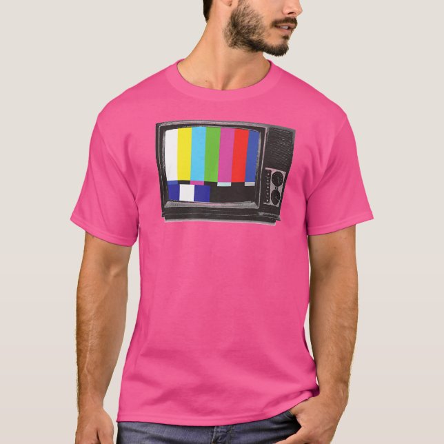 Camiseta Tv De Tv Retro (Anverso)