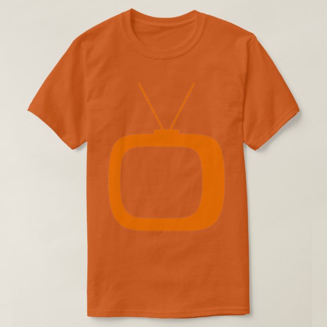 Camiseta TV retro (Diseño del anverso)