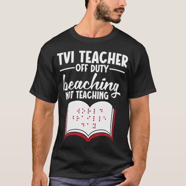 Camiseta Tvi Teacher Appreciation My Heart Visually Impaire (Anverso)