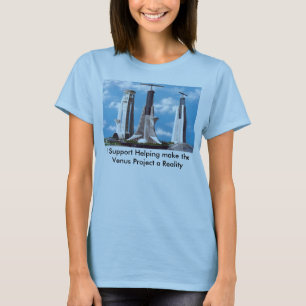 Camiseta TVP1_01, apoyo la ayuda hago el Venus Proje…