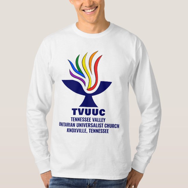 Camiseta TVUUC Tennessee Valley Universalía Unitaria (Anverso)