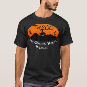 Camiseta TW200 Motocicleta Enduro OffRoad