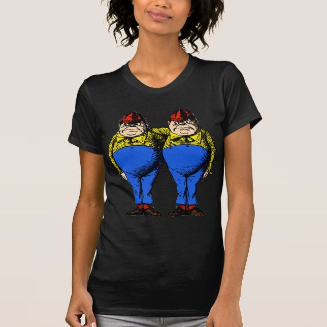 Camiseta Tweedle Dee y Tweedle Dum (Anverso)