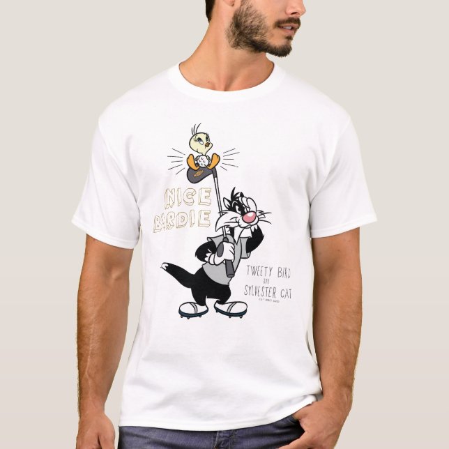 Camiseta TWEET™ y SYLVESTER™ Golfing - Niza Birdie (Anverso)