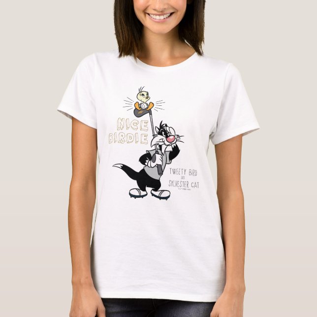 Camiseta TWEET™ y SYLVESTER™ Golfing - Niza Birdie (Anverso)