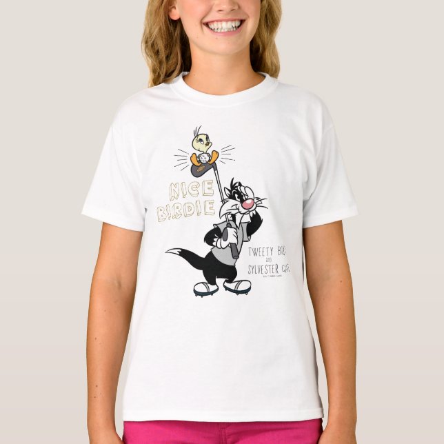 Camiseta TWEET™ y SYLVESTER™ Golfing - Niza Birdie (Anverso)