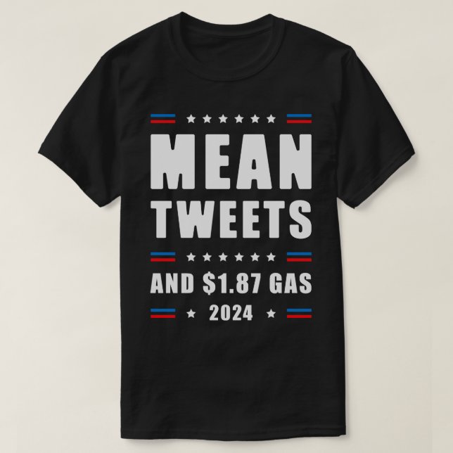 Camiseta Tweets medios 187 Gas (Diseño del anverso)