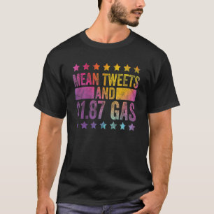 Camiseta Tweets Medios Y 1 87 Estilo De Gasolina Colorido