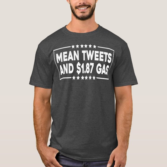 Camiseta Tweets medios y gas de $1 87 (Anverso)