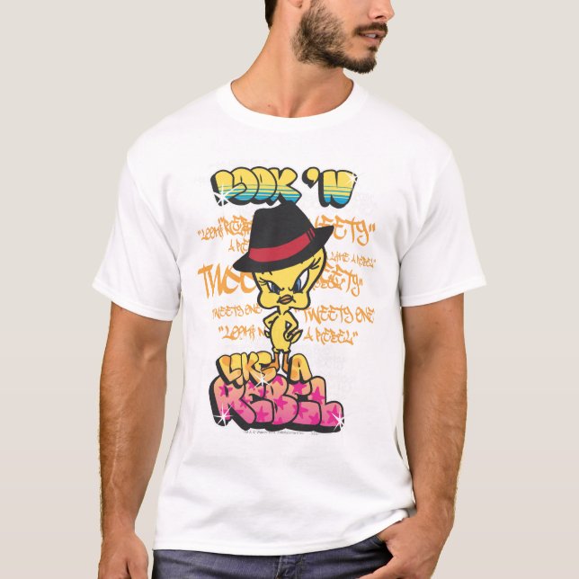 Camiseta TWEETT™ como un rebelde (Anverso)