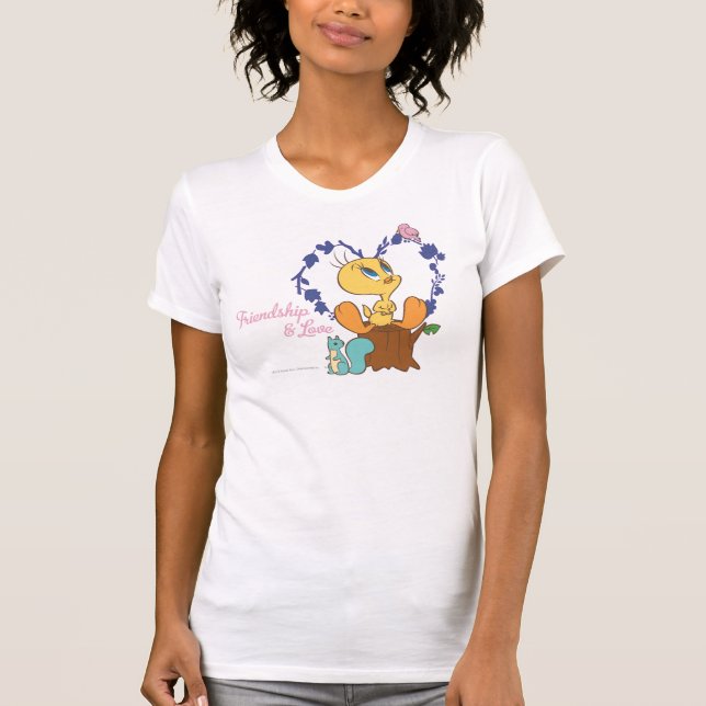 Camiseta TWEETY™ "Amistad Y Amor" (Anverso)