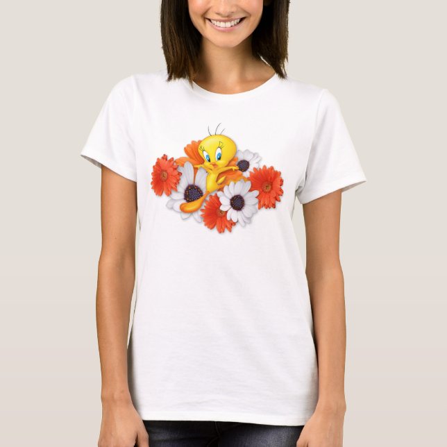 Camiseta TWEETY™ Con Daisies (Anverso)