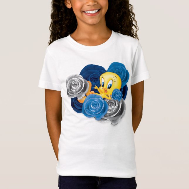 Camiseta TWEETY™ Con Rosas (Anverso)