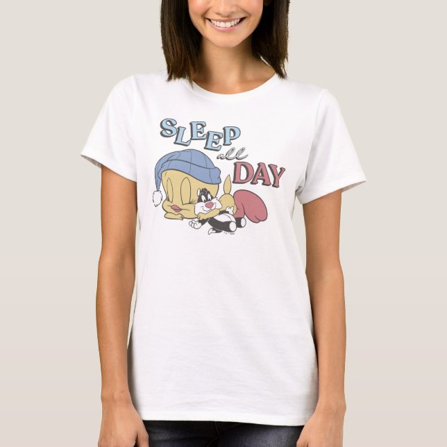 Camiseta TWEETY™ Dormir Todo el Día (Anverso)