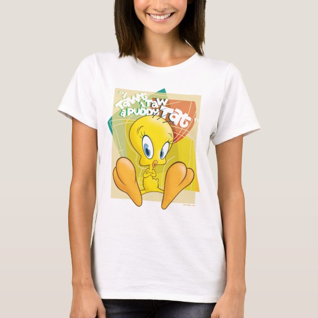 Camiseta TWEETY™ "He Tocado Un Tatuaje Puddy" (Anverso)