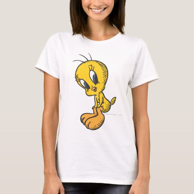 Camiseta TWEETY™ Sentado Sonriendo (Anverso)