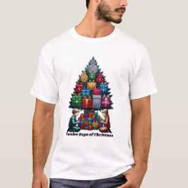 Camiseta Twelve Days of Gifts T-Shirt, Chronological Christ