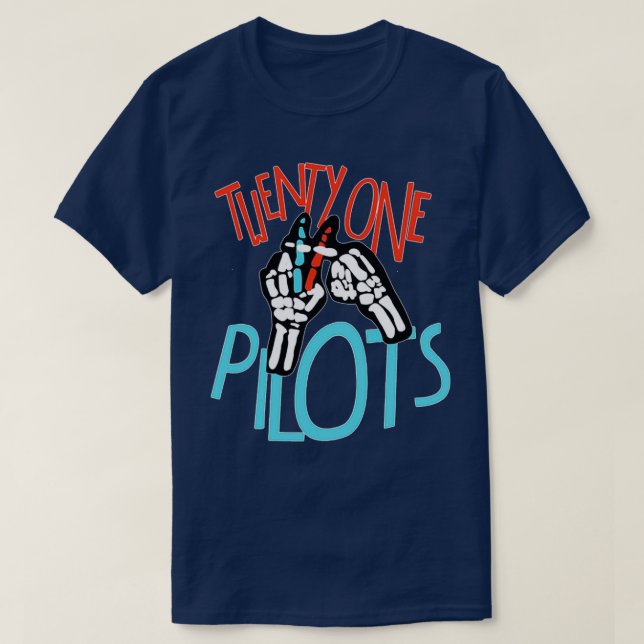 Camiseta twentyone pilots 3  (Diseño del anverso)