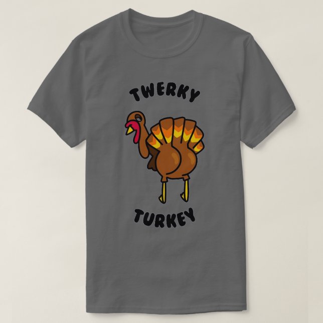 Camiseta Twerky Turkey (Diseño del anverso)