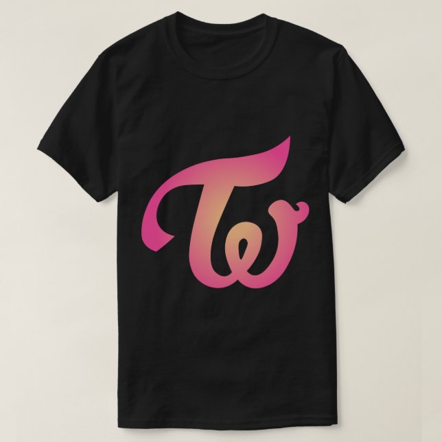 Camiseta Twice Logo - Original Sticker (Diseño del anverso)