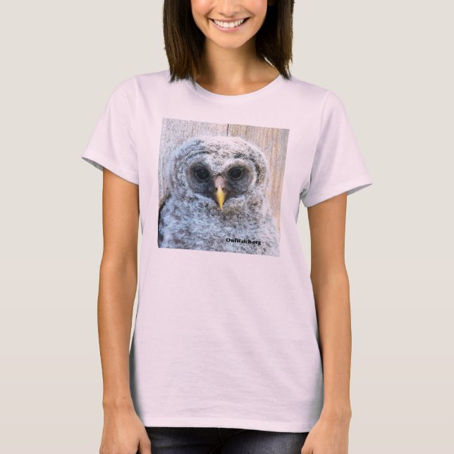 Camiseta Twig - Barred Owlet (Anverso)