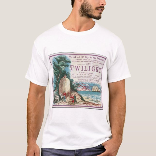 Camiseta Twilight Clipper Sailing (Anverso)