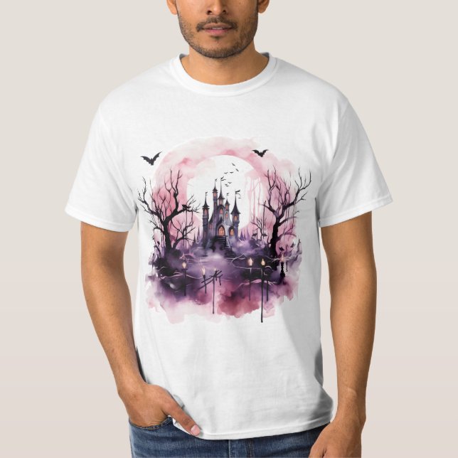 Camiseta Twilight Hauned House Art (Anverso)