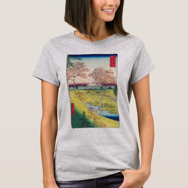 Camiseta Twilight Hill en Meguro | Hiroshige | (Anverso)