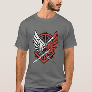 Camiseta Twin Blades Anime Tee