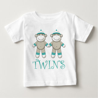 Camiseta Twin Boy Sock Monkey