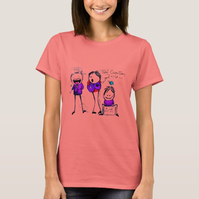 Camiseta TWiN CiTiES JAM - 2016 - (Anverso)