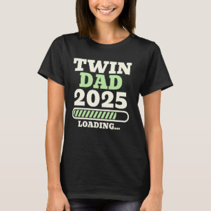 Camiseta TWIN DAD 2025 Padres de gemelos pronto