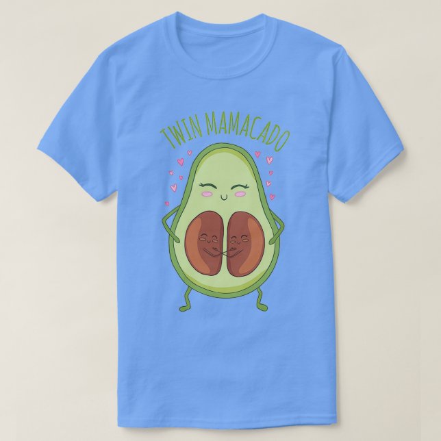 CAMISETA TWIN MAMACADO (Diseño del anverso)
