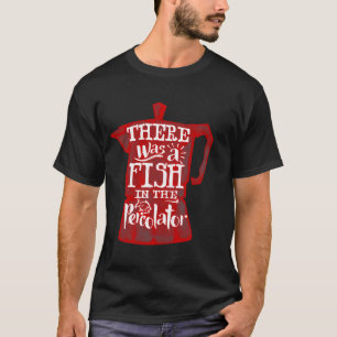 Camiseta Twin Peaks Había un pez en el percolador Vint