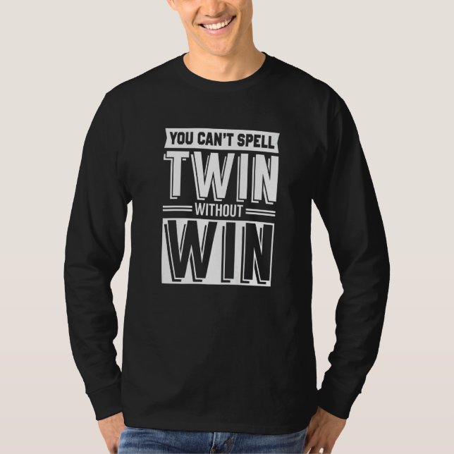 Camiseta Twin without win lovely hearts akin (Anverso)
