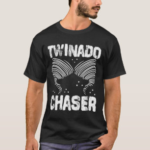 Camiseta Twinado Chaser Divertida Mamá Papá Padres Gemelos