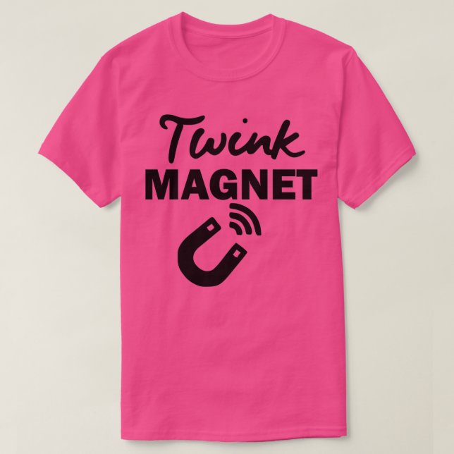 CAMISETA TWINK MAGNET (Diseño del anverso)