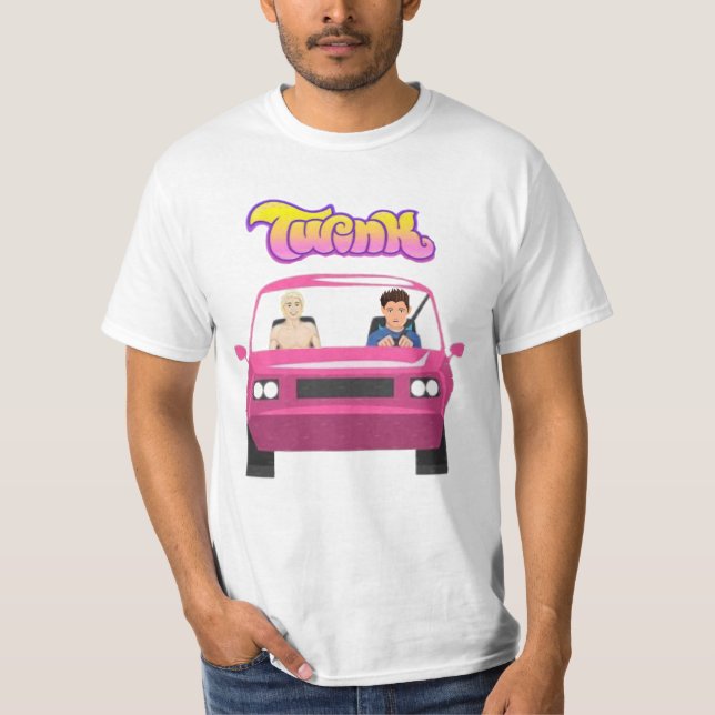 Camiseta Twink Mobile Orgullo Gay LGBTQ  (Anverso)