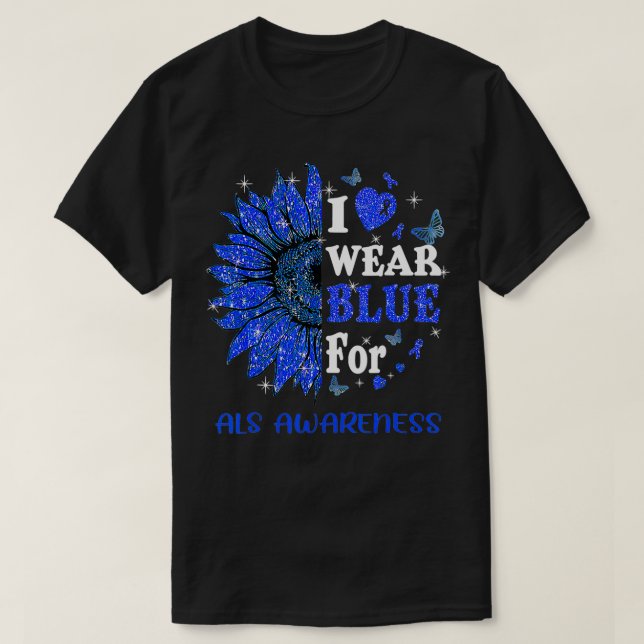 Camiseta Twinkle Heart Sunflower Als Conciencia (Diseño del anverso)