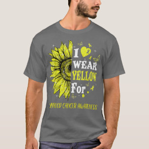 Camiseta Twinkle Heart Sunflower Sensibilización sobre el c