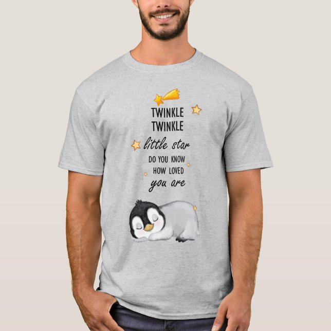 Camiseta Twinkle, Pingüino de Estrella Pequeña Twinkle (Anverso)